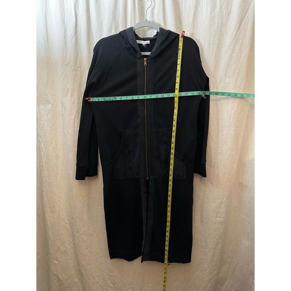 Young Fabulous & Broke Black full zip hoodie longline Sweatshirt Tencel XS - Picture 10 of 10